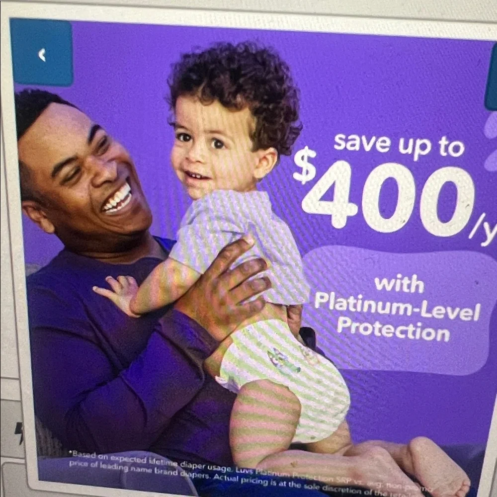 Luvs Platinum Protection Diapers Size 5